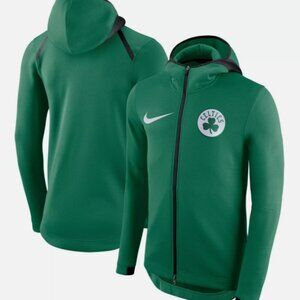 Boston Celtics Nike Therma-FIT Full-Zip Hoodie Sweatshirt: Small